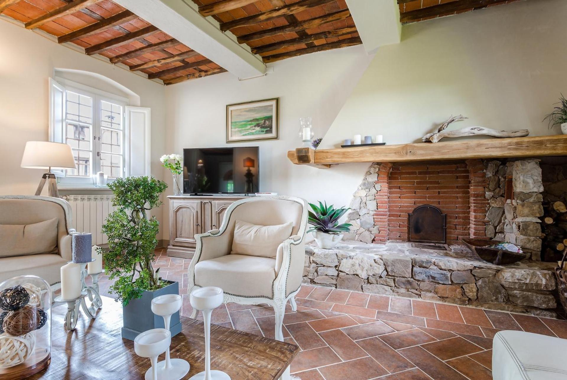 לוקה Villa Sul Fiume Romantic Farmhouse With Pool מראה חיצוני תמונה