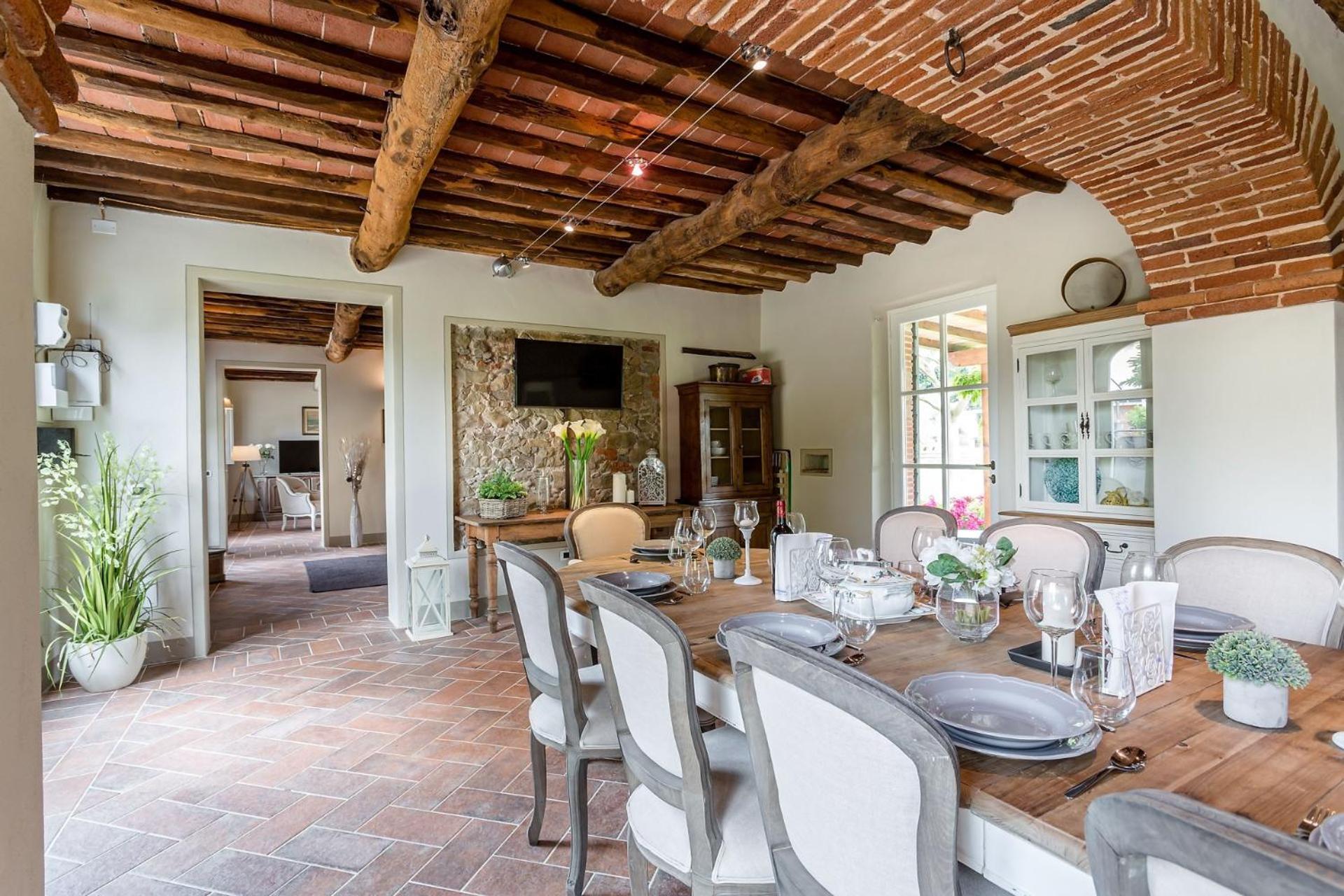 לוקה Villa Sul Fiume Romantic Farmhouse With Pool מראה חיצוני תמונה